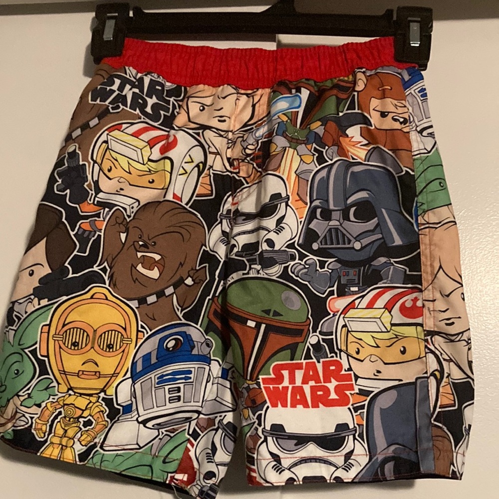Star Wars swim trunks